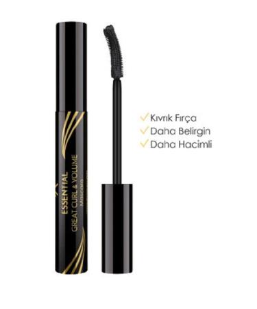 Golden Rose Golden Rose Black Curl & Volume Mascara - Essential Great Curl & Volume Mascara X2 Pieces