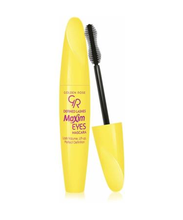 Golden Rose Black Mascara - Defined Lashes Maxim Eyes Mascara