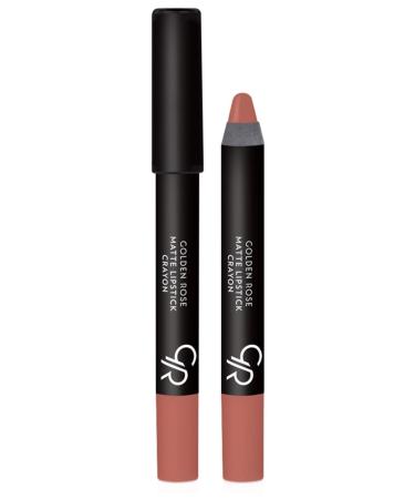 Golden Brand: Rose Matte Lipstick Crayon Lipstick No:18 Category: Lipstick