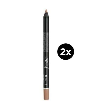 Golden Rose Emily Lip Pencil No: 208 2 Pieces