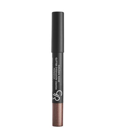 Golden Rose Glitter Eyeshadow Crayon Waterproof No: 54 Shiny Brown - Glitter Pencil Eyeshadow - 8691190815547 - Buy Online on GoSupps.com