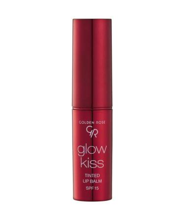 Golden Rose Glow Kiss Tinted (No:02) Lip Balm SPF 15 - Buy Online on GoSupps.com