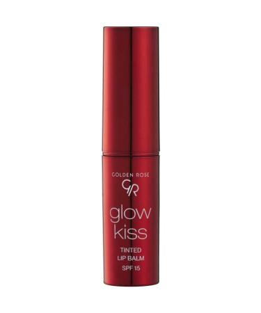 Golden Rose Glow Kiss Tinted (NO:05) Lip Balm Spf 15 - Buy Online on GoSupps.com