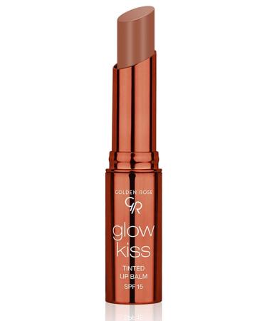 Golden Rose Brand: Glow Kiss Tinted Lip Balm Lipstick 06 Choco Cake Category: Lipstick