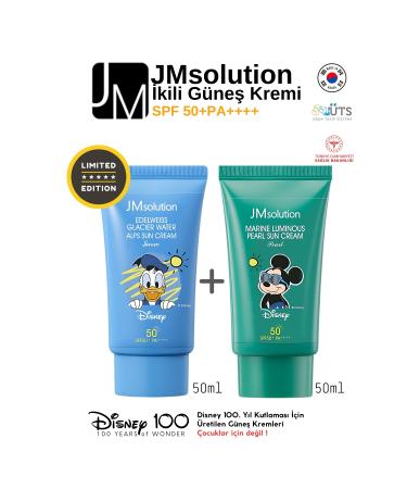 JMsolution Edelweiss Glacier Water Alps Refreshing/Marine Luminous Pearl-moisturizing Sunscreen SPF50+PA++++