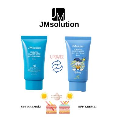 JMsolution Edelweiss Glacier Water Alps Refreshing/Marine Luminous Pearl-moisturizing Sunscreen SPF50+PA++++ - Buy Online on GoSupps.com