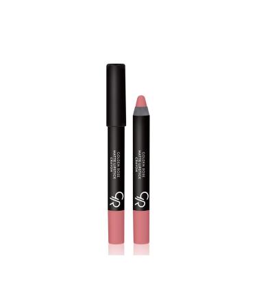 Golden Rose Lipstick Matte Crayon No:22