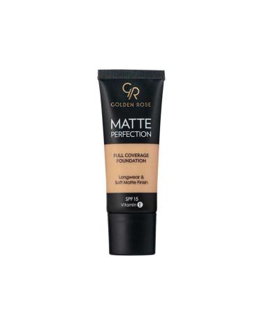 Golden Rose Matte Perfection Full Coverage Foundation No: Natural 05 - Matte Foundation - 8691190509569