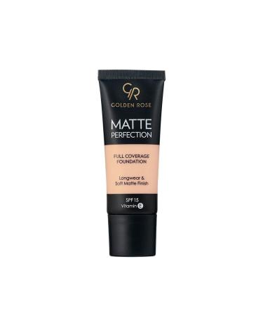 Golden Rose Matte Perfection Full Coverage Foundation No: Cool 02 - Matte Foundation - 8691190509385