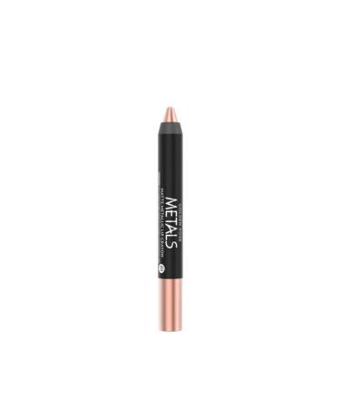 Golden Rose Metals Matte Lip Crayon Lipstick No: 01