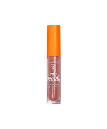 Golden Rose Miss Beauty Diamond Shine 3d Lip Gloss Sunkissed No: 03