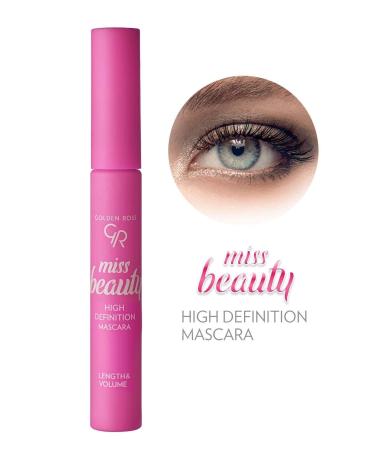 Golden Rose Miss Beauty High Definition Mascara - Black - Volumizing Mascara - 8691190442606 - Buy Online on GoSupps.com