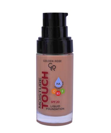 Golden Rose Moisture Touch Liquid Foundation Spf20 No: 112 Moisturizing Foundation - 8691190533779 - Buy Online on GoSupps.com