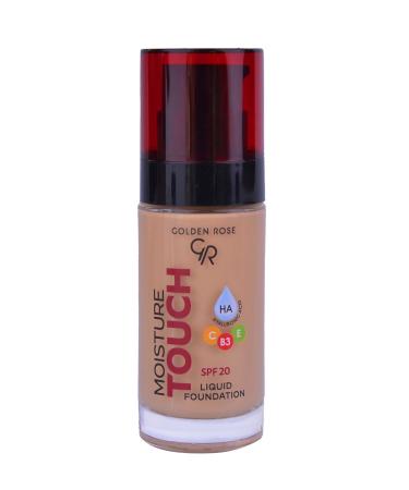 Golden Rose Moisture Touch Liquid Foundation Spf20 No: 110 Moisturizing Foundation - 8691190533755 - Buy Online on GoSupps.com