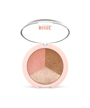 Golden Rose Brand: Nude Look Baked Trio Face Powder Category: Makeup Base