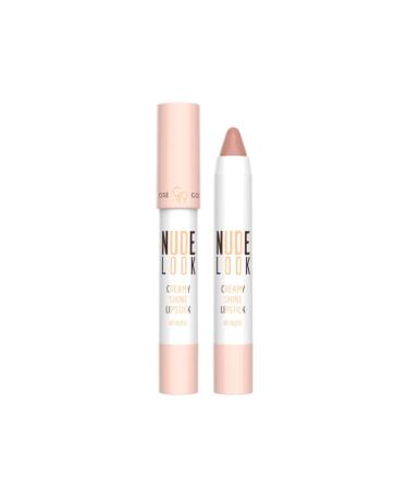 Golden Rose Nude Look Creamy Shine Lipstick No: 01