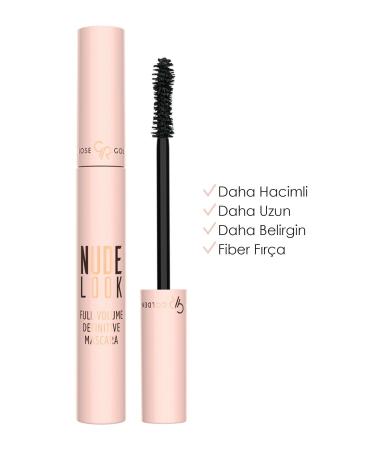 Golden Rose Nude Look Full Volume Definitive Mascara - Black - Volumizing Mascara - 8691190967482