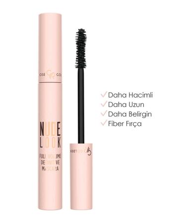 Golden Rose Nude Look Full Volume Definitive Mascara Deep Black