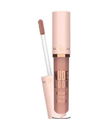Golden Rose Nude Look Natural Shine Lipgloss Lip Gloss No: 01 Nude Delight