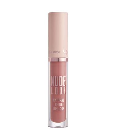 Golden Rose Nude Look Natural Shine Lipgloss No:03 Coral Nude - Natural Color Lip Gloss - 8691190967420