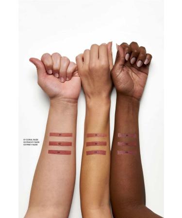 Golden Rose Nude Look Perfect Matte Lipstick No: 02 Peachy Nude - Matte Lipstick - 8691190967291 - Buy Online on GoSupps.com