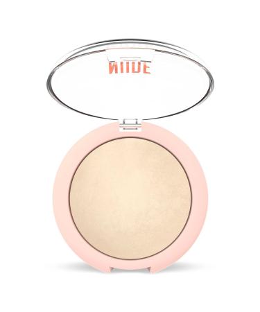 Golden Rose Nude Look Sheer Baked Powder - Fair Glow - Pearlescent Powder - 8691190513634