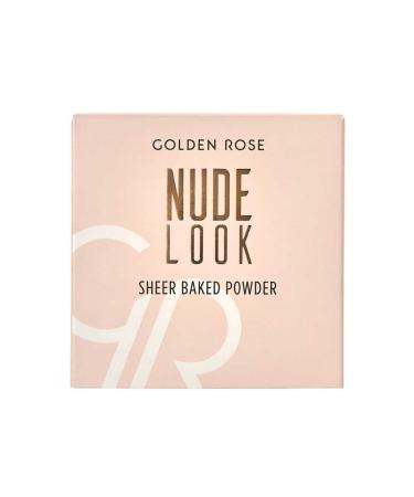 Golden Rose Nude Look Sheer Baked Powder - Fair Glow - Pearlescent Powder - 8691190513634 - Buy Online on GoSupps.com