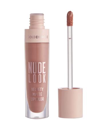 Golden Rose Nude Look Velvety Matte Lipcolor No:01 Just Nude - Liquid Matte Lipstick - 8691190967444 - Buy Online on GoSupps.com