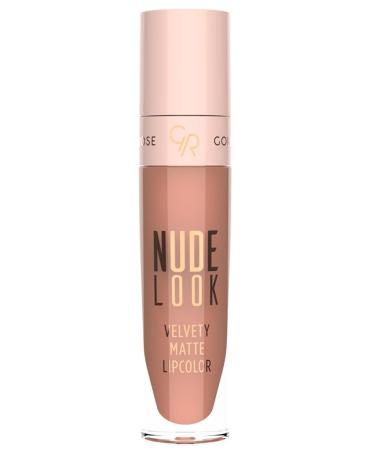 Golden Rose Nude Look Velvety Matte Lipcolor No:01