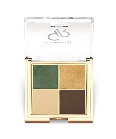 Golden Rose Quattro Eyeshadow Palette No: 02 Royal Jungle - Far Palette - 8691190516208