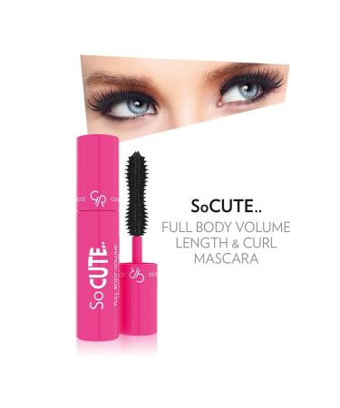 Golden Rose So Cute Full Body Volume Length & Curl Mascara - Black - Mini Mascara - 8691190965853 - Buy Online on GoSupps.com