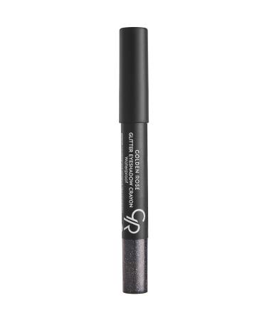 Golden Rose Soft Smooth Creamy Structure with Easy-to-Apply Permanent Glitter Eyeshadow-55 Midnight Black eleg.510 - Buy Online on GoSupps.com