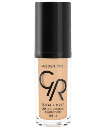 Golden Rose Brand: Total Cover Foundation - Almond 03 Category: Foundation