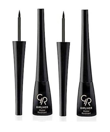 Golden Rose Waterproof Black Dipliner 2 Pcs 8691190198831