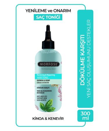 Morfose ANTI-LOSS HAIR TONIC WITH QUINOA AND HEMP FOR DRY AND DECREASING HAIR 300 ML D.CENTER472