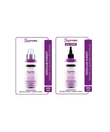 Morfose Supreme Vegan Collagen Anti-Loss Hair Tonic 300 ml Supreme Hair Care Milk 300m