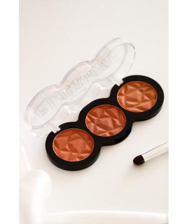 GulFlower 3-Piece Blush Palette