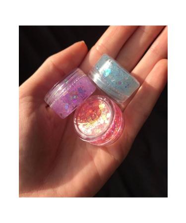 hbtasarim Glitter Gel Eye Shadow Set