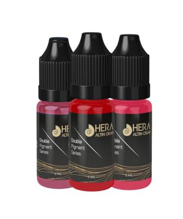 Hera Golden Ratio 3x5ML Lip Color Pigment Pink-Red-Burgundy