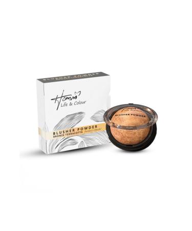 Homm Life & Color - Blusher Powder Bronze Terracotta 12 Gr Blush