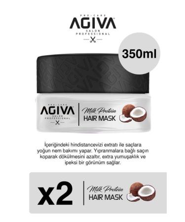 Agiva Coconut Hair Mask 350ml X2