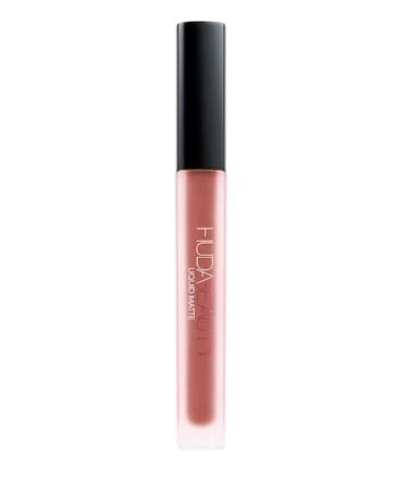 HUDA BEAUTY Liquid Matte Long Wear Lipstick Bombshell - Matte Finish Liquid Lipstick