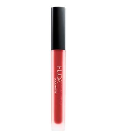 Huda Beauty Liquid Matte Long Wear Lipstick Miss America Matte Finish Liquid Lipstick