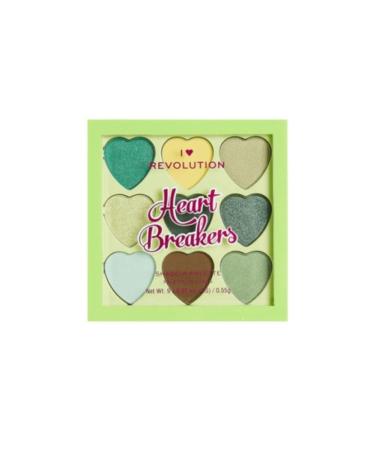 I Heart Revolution Heartbreakers Eyeshadow Palette Lucky