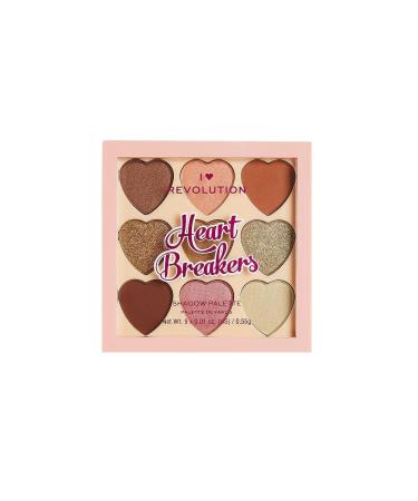 I Heart Revolution Majestic 9-Piece Heartbreakers Eyeshadow Palette