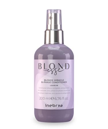 Inebrya Blondesse Blonde Miracle Bi-Phase Conditioner - Special Double Phase Leave-In Spray for Blondes 250 ml