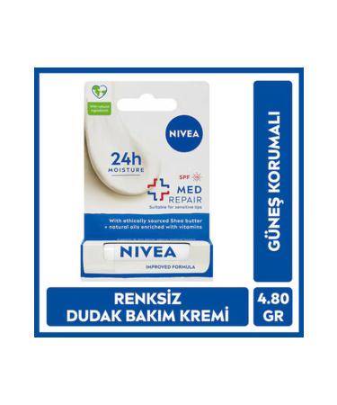 NIVEA Med Repair Lip Care Cream 4.8 gr