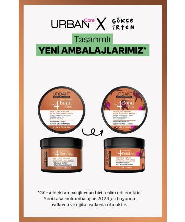 Urban Care No.4 Bond Plex Restore Repair Anti-Wear Intensive Repair Mask 230 Ml-vegan - Buy Online on GoSupps.com