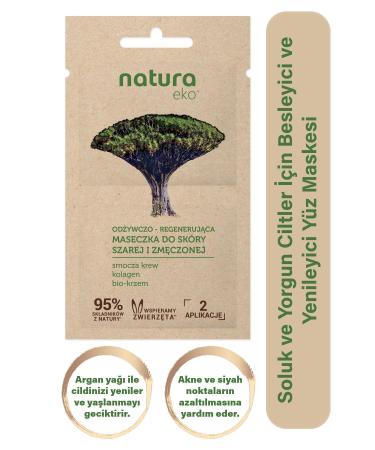 Natura Nourishing and Regenerating Mask for Pale and Tired Skin 2x5 ml