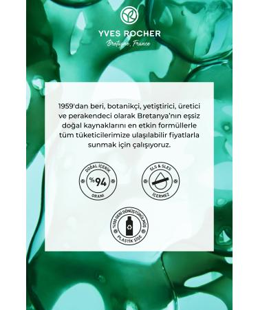 Yves Rocher Purifying Shampoo for Oily Hair (Pure Detox) - Vegan-300 ml - Buy Online on GoSupps.com